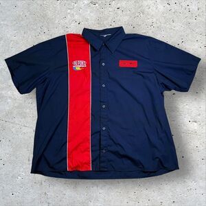 Du Pont Motorsport Button Up Shirt Embroidered Gordon Mechanic Moto